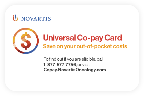 Novartis Universal Co-pay Card